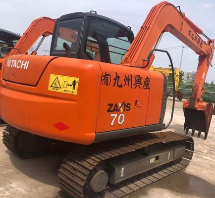 ZX70 Used Hitachi Excavator Crawler Excavator Equipped With Isuzu Engine
