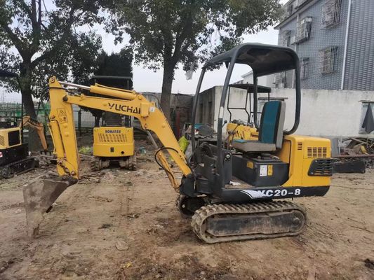 Universal Backhoe Mini Yuchai Excavator With YC4E180-20 Engine