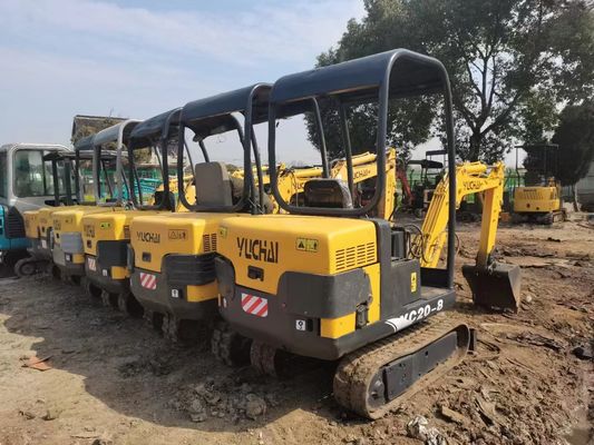Universal Backhoe Mini Yuchai Excavator With YC4E180-20 Engine