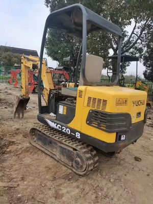 Universal Backhoe Mini Yuchai Excavator With YC4E180-20 Engine