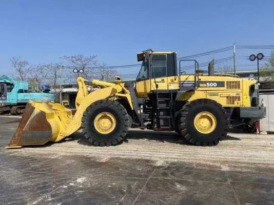 Japanese brand second-hand Komatsu WA500 loader with discounted prices