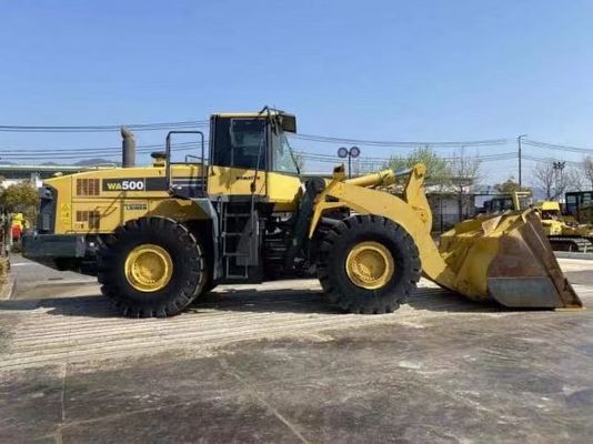 Japanese brand second-hand Komatsu WA500 loader with discounted prices