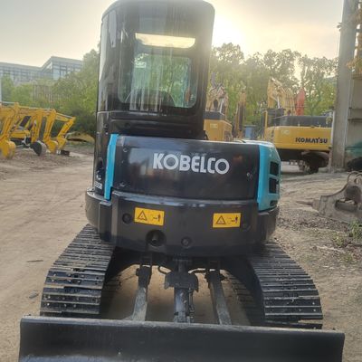Tracked hydraulic Kobelco second-hand excavator SK55SR