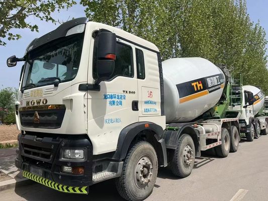 Used Mixer Truck Heavy Industry Concrete Mixing And Transportation Truck