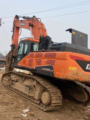 Used Doosan DX520LC excavator, large hydraulic tracked excavator