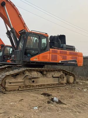 Used Doosan DX520LC excavator, large hydraulic tracked excavator