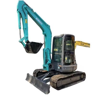 Tracked hydraulic Kobelco second-hand excavator SK55SR used construction machinery