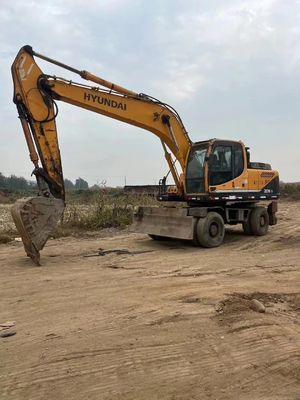 Second Hand Hyundai 210-9 Wheeled Excavator In Good Condition, Welcome To Inquire