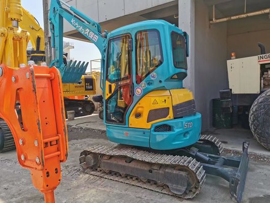 Second Hand Kubota 35 Mini Excavator Kubota Engine Used Construction Machinery