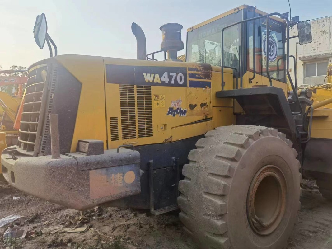 Hochwertige gebrauchte Komatsu WA470 Ladegerät aus China zum Verkauf zu einem niedrigen Preis