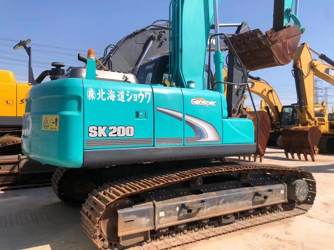 20 Tonnen Hydraulikbagger Gebraucht Kobelco 200 Bagger für den Straßenbau