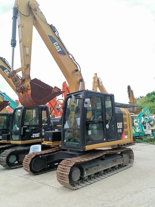 Powerful and versatile second-hand Cat312E excavator, imported from Japan