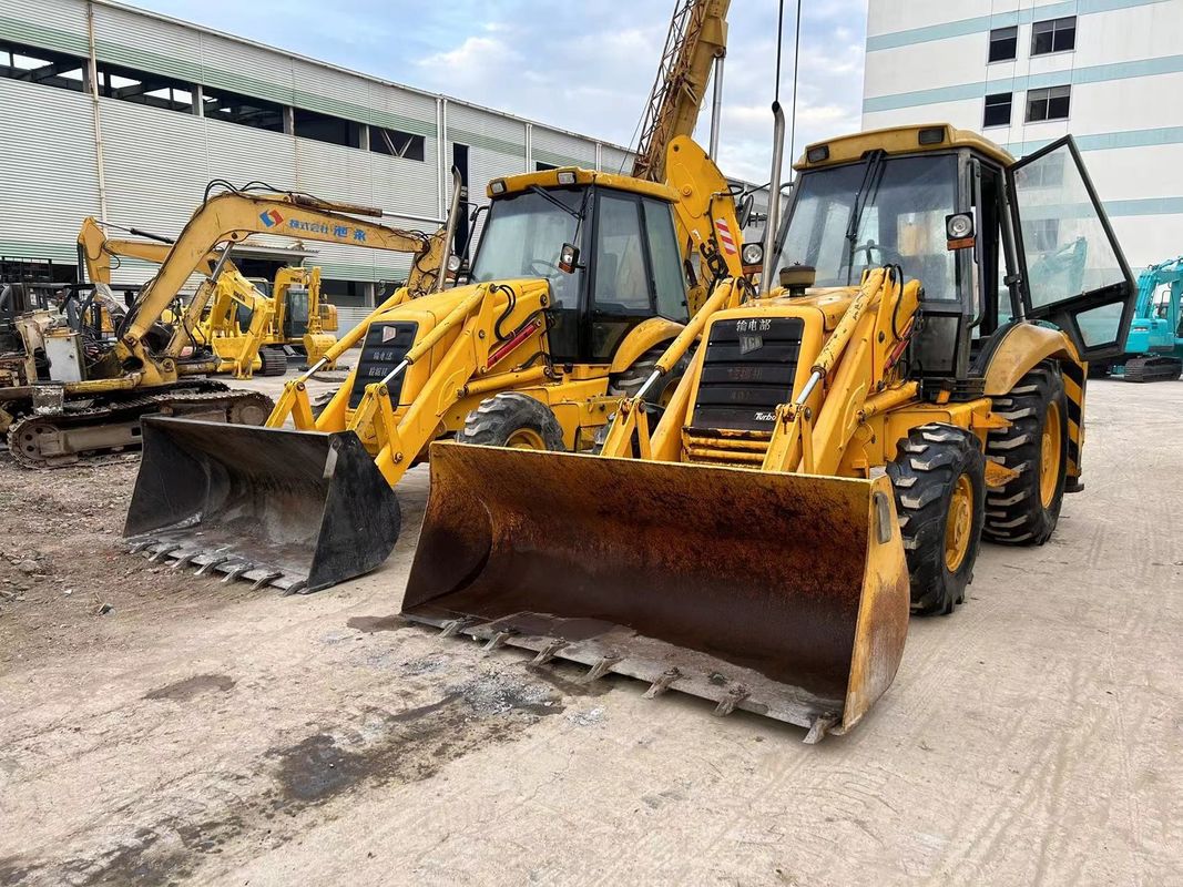 Second Hand JCB 3CX Backhoe Loader , Multifunctional Construction Machinery