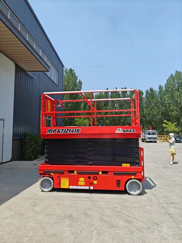 Faltbare Hochbau-Arbeitsbühne, verwendet für Innenbau und Außenwandarbeiten