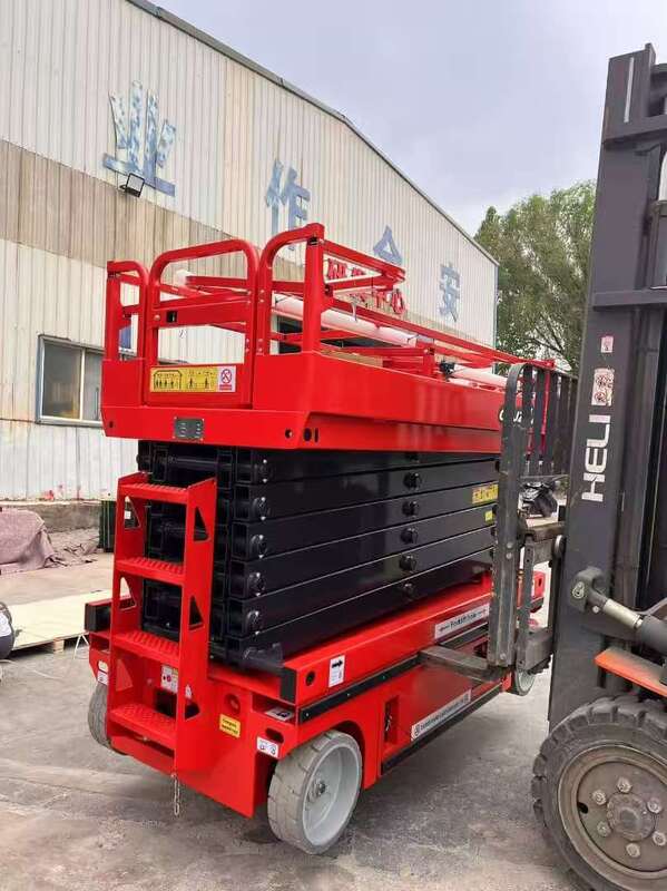 Faltbare Hochbau-Arbeitsbühne, verwendet für Innenbau und Außenwandarbeiten