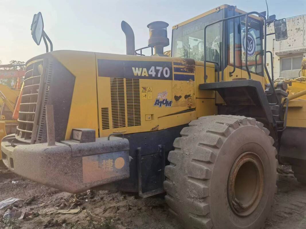 Used Japan KOMATSU Loader WA470-6 Big Loader Good Condition 7000kg Wa470 komatsu Wheel Loader WA470-6 