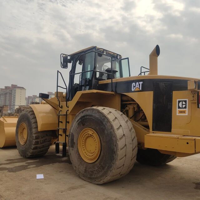Cat Used Loader Japan Cat Cat 980g Wheel Loader Original Cat Wheel Loaders for Sale