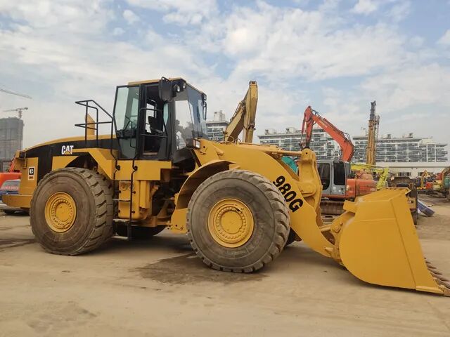 Cat Used Loader Japan Cat Cat 980g Wheel Loader Original Cat Wheel Loaders for Sale