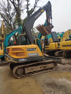 Zweitgebrauchter Volvo-Exkaver vom Typ Crawler EC80D aus China