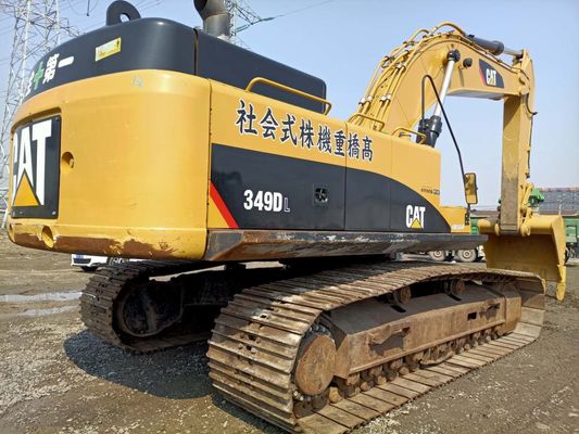 Japanische Herkunft Gebraucht Katzenbagger 50000kg CAT 349DL Crawlerbagger mit 2m3 Eimerkapazität