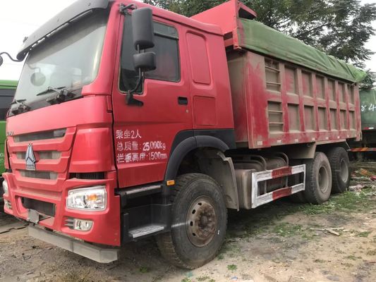 HOWO 330 Gebraucht-Dump Trucks Gebrauchtbaumaschinen mit guter Qualität